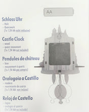 Lade das Bild in den Galerie-Viewer, Magnet Miniaturuhr Schloss Neuschwanstein - Cuckoo Clock
