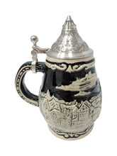 Load image into Gallery viewer, Beer mug Neuschwanstein Castle Black Mill medium pointed lid
