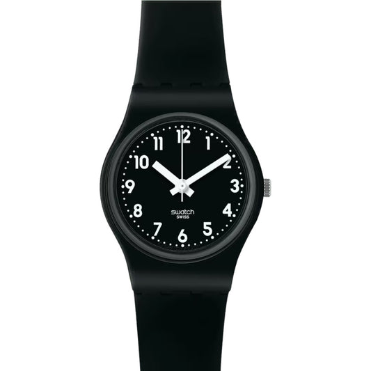 SWATCH Armbanduhr Lady Black Single LB170E – Klassisches Design für jeden Tag | Jetzt entdecken!