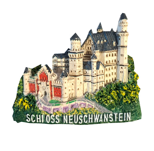 Magnet Schloss Neuschwanstein Modell quer