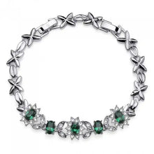 Load image into Gallery viewer, Oliver Weber Bracelet Princess Emerald
