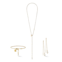 Lade das Bild in den Galerie-Viewer, COEUR DE LION Armband Weiß-Gold mit Perlen
