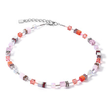 Lade das Bild in den Galerie-Viewer, COEUR DE LION Necklace Rot-Rosa Joyful Colour
