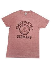 Lade das Bild in den Galerie-Viewer, T-Shirt Subli Urban Granate Schloss Neuschwanstein - Germany
