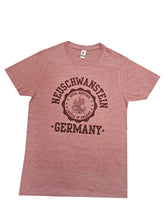 Lade das Bild in den Galerie-Viewer, T-Shirt Subli Urban Granate Schloss Neuschwanstein - Germany