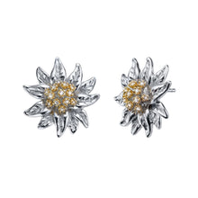Load image into Gallery viewer, CRYSTALP Exclusive Edelweiss Ohrschmuck

