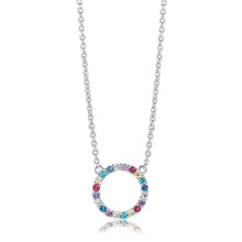 Load image into Gallery viewer, Sif Jakobs Necklace - Necklace Biella Grande with colorful zirconia
