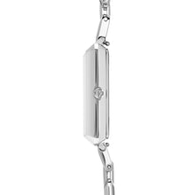 Lade das Bild in den Galerie-Viewer, Armbanduhr Iconic Cube Ocean Cyan Statement silber
