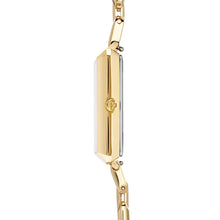 Lade das Bild in den Galerie-Viewer, Armbanduhr Iconic Cube Golden Moments Statement Gold
