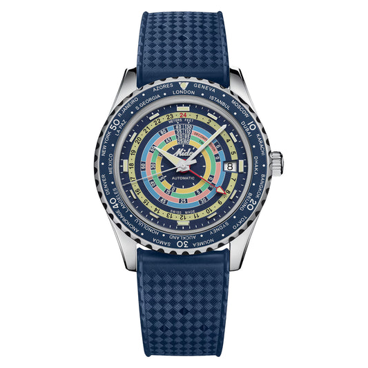 MIDO Ocean Star Captain Decompression Worldtimer GMT M0268291704100 – Exklusive Automatik-Herrenuhr
