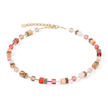 Load image into Gallery viewer, COEUR DE LION necklace red-beige
