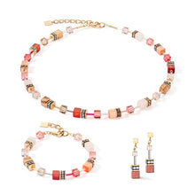 Load image into Gallery viewer, COEUR DE LION necklace red-beige
