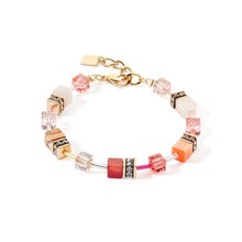 Load image into Gallery viewer, COEUR DE LION bracelet red-beige
