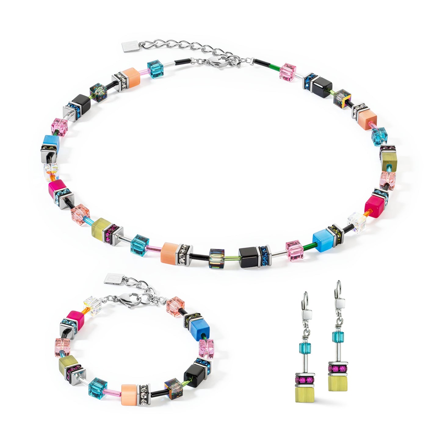 COEUR DE LION Halskette Multicolor Fancy