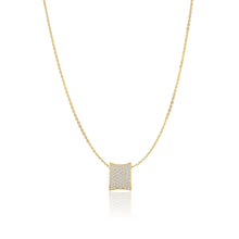 Load image into Gallery viewer, Sif Jakobs necklace - 18K gold plated with white zirconia

