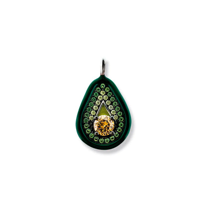 Seinerzeit Avo Avocado Anhänger mit Kette – Trendiges Accessoire für jede Party!