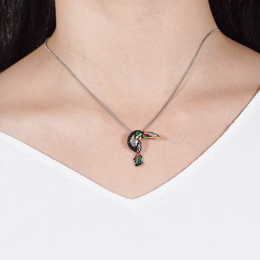 Seinerzeit Taca Tukan Anhänger mit Kette – Stilvoller Design-Schmuck & Geschenkidee im Allgäu Online Shop