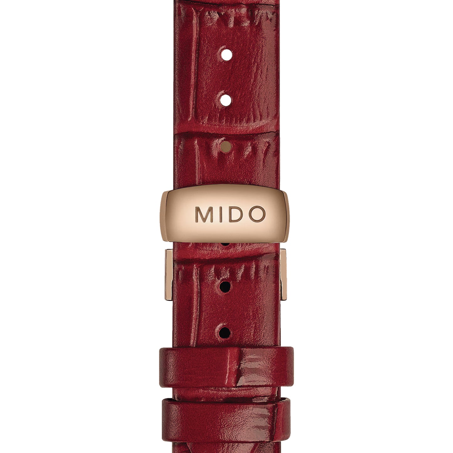 MIDO Armbanduhr Rainflower M043.207.36.118.00 – Automatik Damenuhr mit Rubinen & Perlmutt