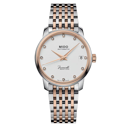 MIDO Armbanduhr Baroncelli Heritage Lady Diamanten M027.207.22.016.00