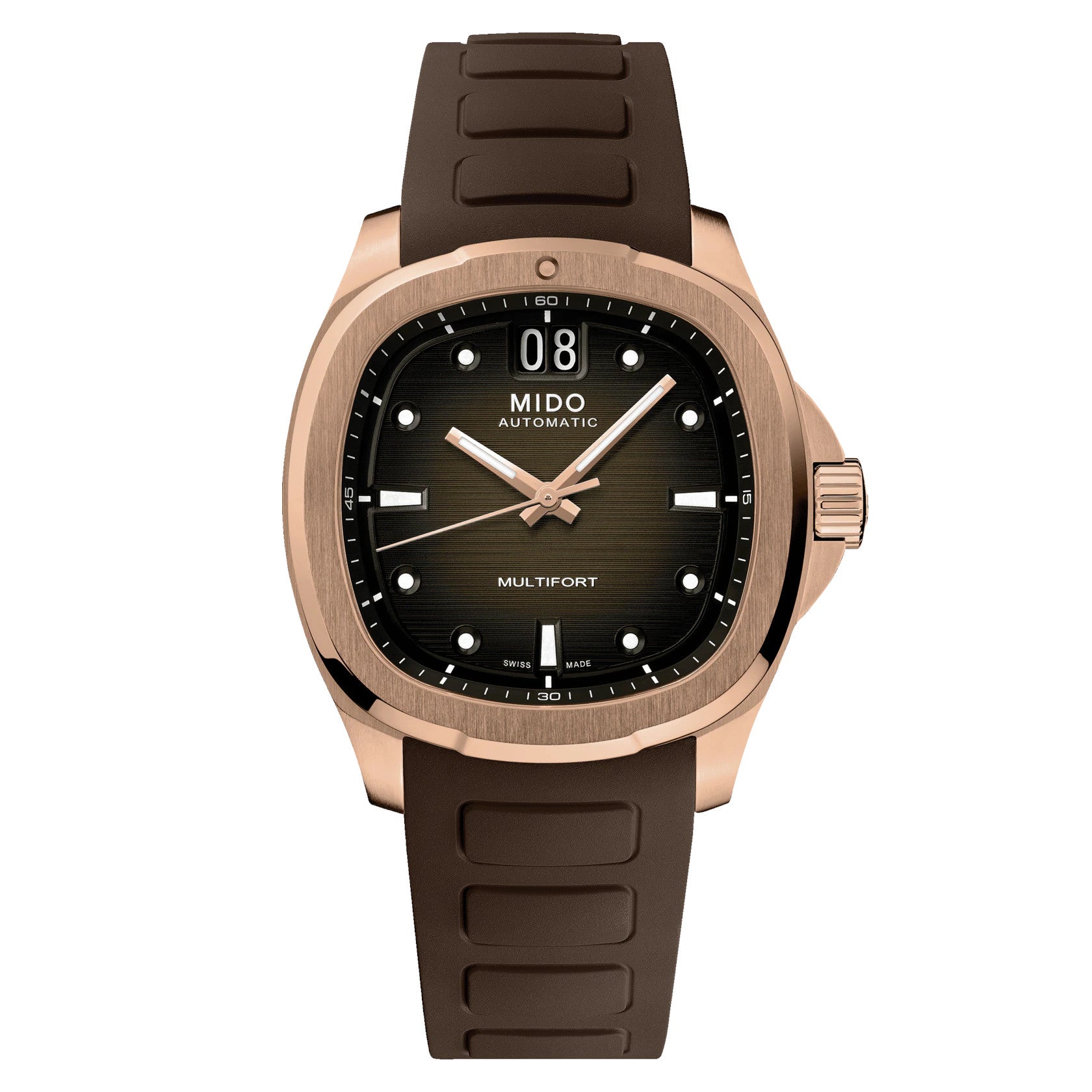 MIDO Armbanduhr Multifort Brown M0495263729100 – Allgaeu-shopping MIDO Armbanduhr Multifort Brown M0495263729100 – Allgaeu-shopping