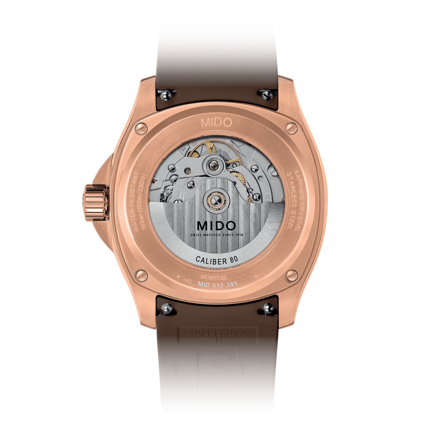 MIDO Armbanduhr Multifort Brown M0495263729100 – Allgaeu-shopping