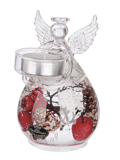 GILDE Dreamlight Dream Angel Petit Medium Winter Berries 72343 - Stilvolle Dekoengel kaufen | Allgäu Shopping