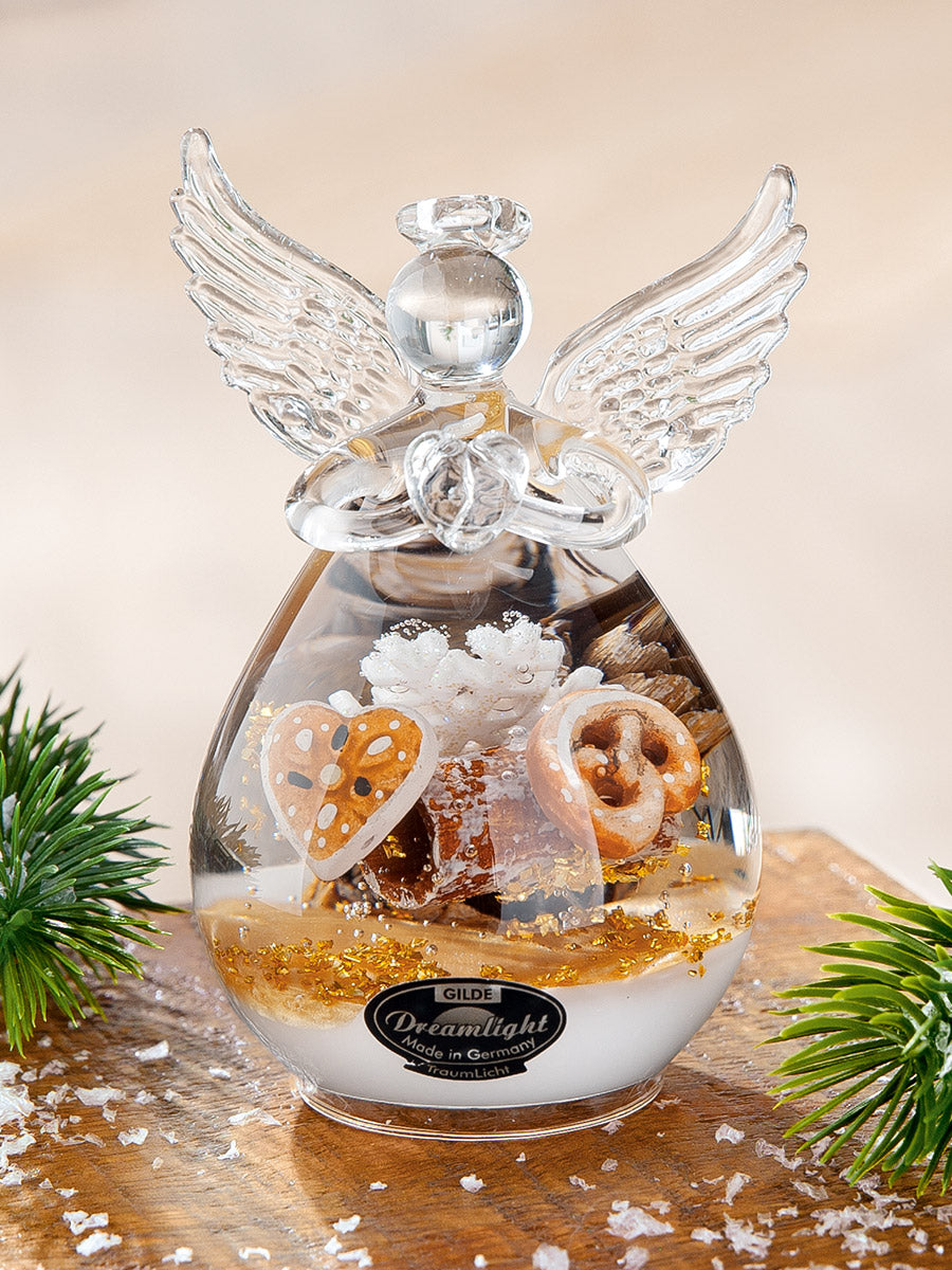 Dream Angel Petit Gingerbread 73428 – Handgefertigter Engel Teelichthalter & Weihnachtsdeko online kaufen