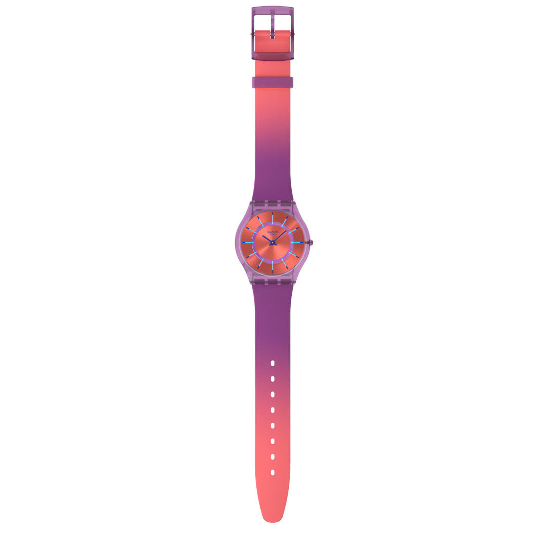 SWATCH Armbanduhr Sweet Strawberry Dream SS08V108 für Kinder, Jugendliche und Erwachsene