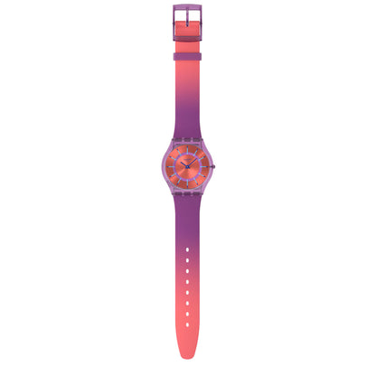 SWATCH Armbanduhr Sweet Strawberry Dream SS08V108 für Kinder, Jugendliche und Erwachsene
