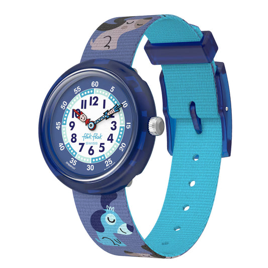 Flik Flak Kinder Armbanduhr CUTIE PUPPY FBNP237 – Farbenfrohes Design für Kinder