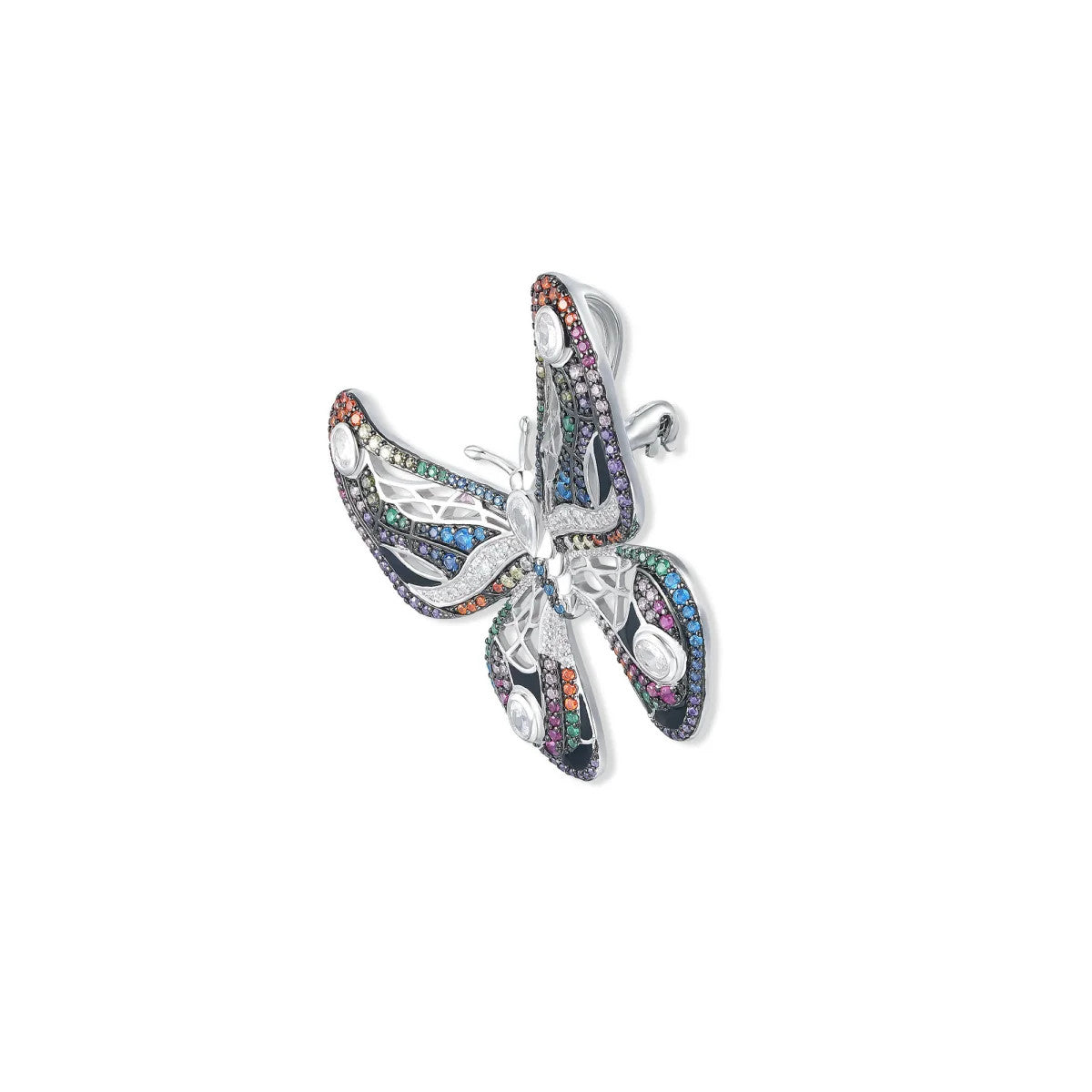 Seinerzeit Kalypso Schmetterling Anhänger mit Kette & Brosche 2in1 – Vielseitiger Schmuck im Allgäu Online Shop