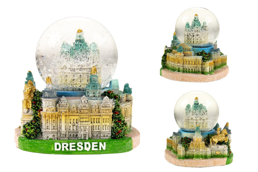 Romantische Schneekugel Dresden 45mm