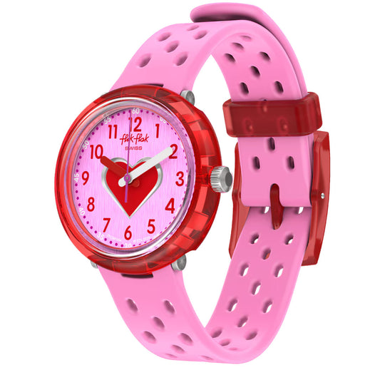 Flik Flak Kinderuhr FIZZ IN PINK FCNP004 buntem Design | Jetzt bei Allgäu Shopping online kaufen