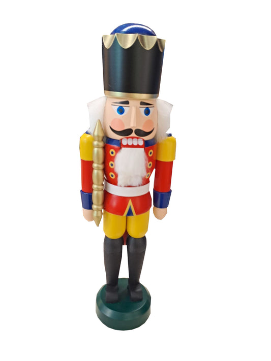 Nussknacker König Rot 29 cm – Weihnachtsdekoration & Geschenk | Allgäu Shopping