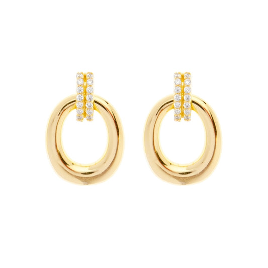 Oliver Weber Earrings Golden Halo