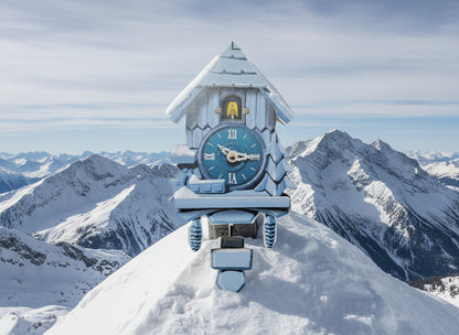 Mini Pappe Kuckucksuhr Feldberg DIY – Wahl zwischen Standard-, Pendel- oder Schlagwerk