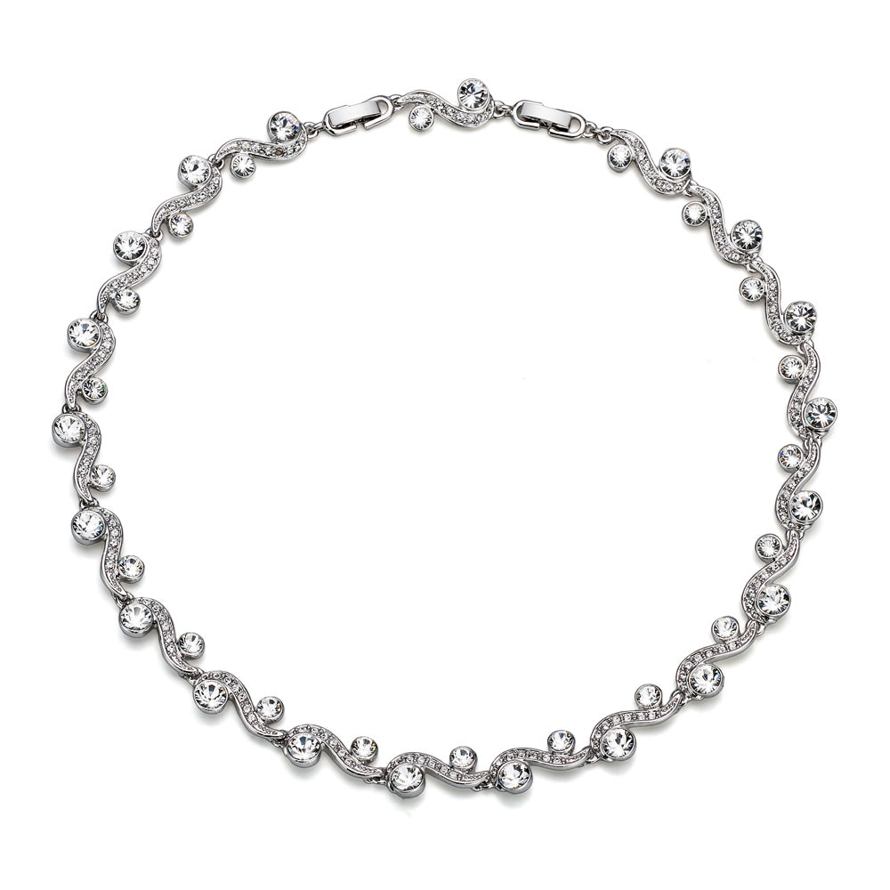 Oliver Weber Collier Precious – Silberfarbenes Design