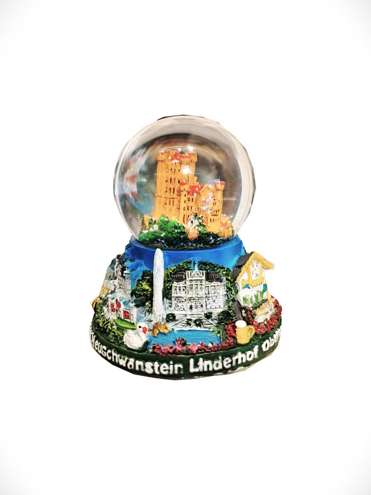 Romantische Schneekugel Schlösser Hohenschwangau & Neuschwanstein – Souvenir Füssen KUH 245 online kaufen