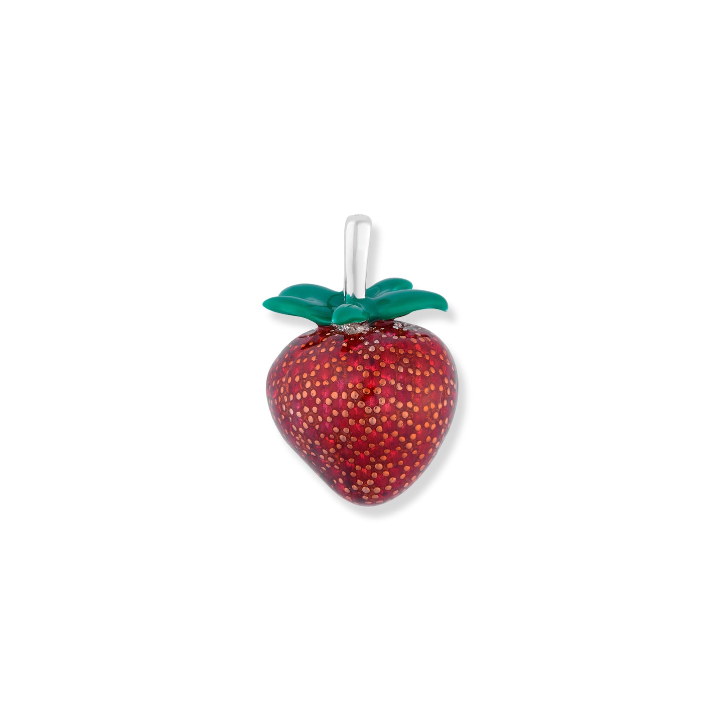 Seinerzeit Necklace - Eve Erdbeeren Anhänger mit Kette