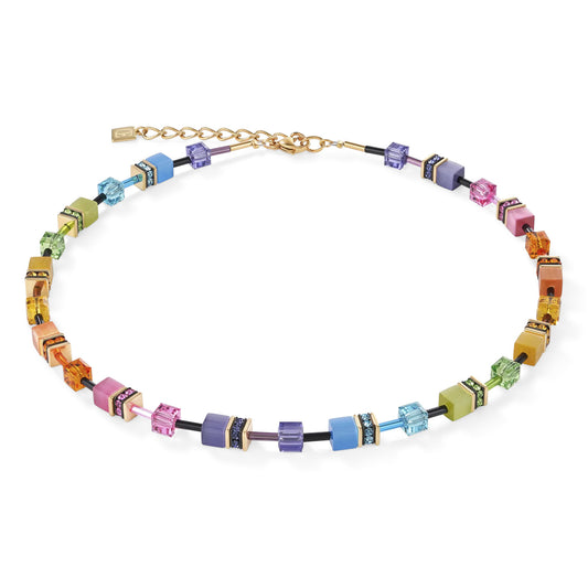COEUR DE LION Halskette multicolor rainbow gold