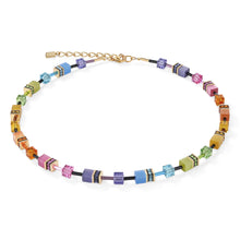Lade das Bild in den Galerie-Viewer, COEUR DE LION Halskette multicolor rainbow gold
