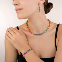 Lade das Bild in den Galerie-Viewer, COEUR DE LION Halskette multicolor rainbow gold
