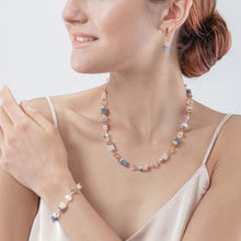 Lade das Bild in den Galerie-Viewer, COEUR DE LION Necklace Iconic Precious Halskette hellblau
