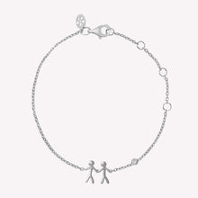Lade das Bild in den Galerie-Viewer, byBiehl Armband Silber Together 2 My Love
