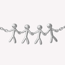 Lade das Bild in den Galerie-Viewer, byBiehl Armband Silber Together Family 4
