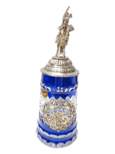 Load image into Gallery viewer, Beer mug Neuschwanstein Castle rider lid
