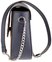 Lade das Bild in den Galerie-Viewer, SEBASTIANSTURM LAURA Handtasche Saffiano Marineblau Amazaque
