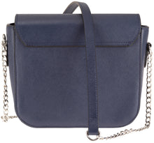 Lade das Bild in den Galerie-Viewer, SEBASTIANSTURM LAURA Handtasche Saffiano Marineblau Amazaque
