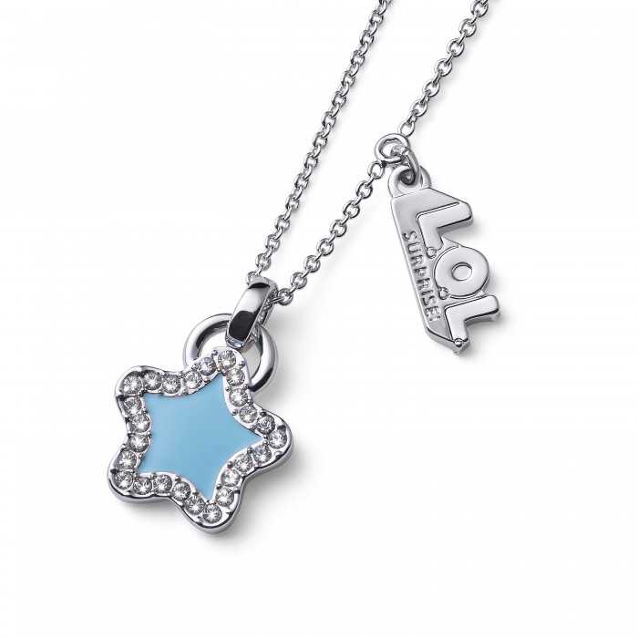 LOL Kette STAR RH aquamarine L1003BLU