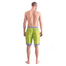 Load image into Gallery viewer, Swimming trunks in Bavarian Lederhosen style
